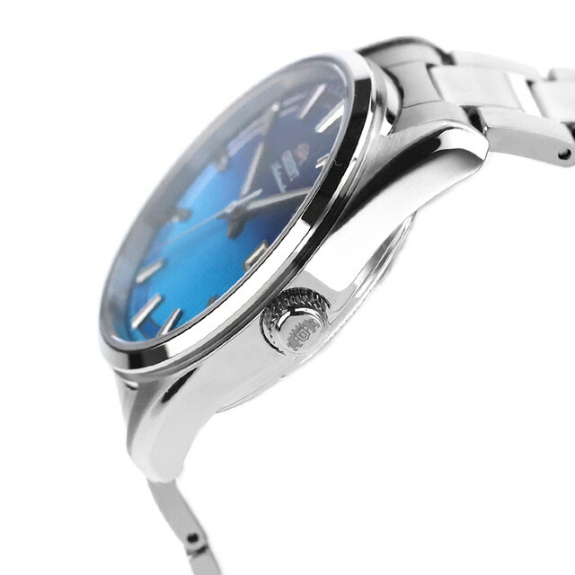 オリエント Contemporary Orient Stretto 自動巻き 腕時計 ブランド メンズ 数量限定 ORIENT CONTEMPORARY RN-AC0R09L アナログ ブルー アイスブルー おしゃれ 防水 プレゼント 男性 実用的