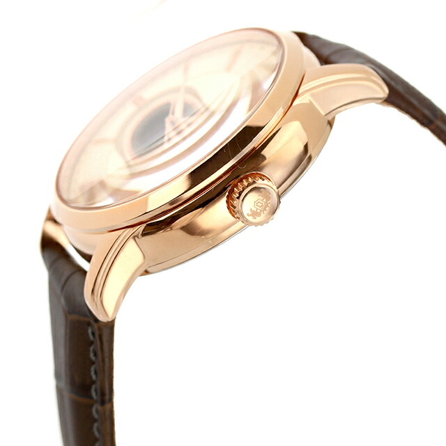 オリエント 腕時計 ORIENT クラシック サン&ムーン セミスケルトン 42mm RN-AS0002S ブランド おしゃれ 防水 プレゼント 男性 実用的