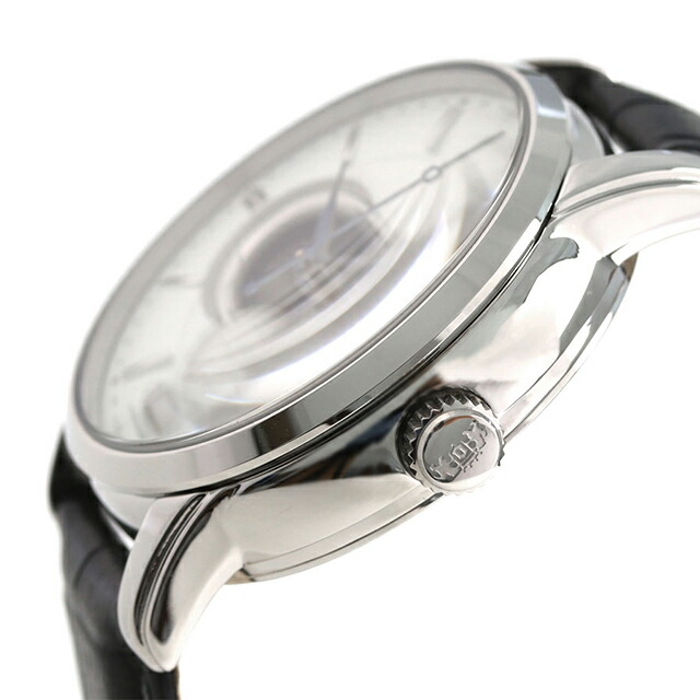 オリエント 腕時計 メンズ ORIENT サン＆ムーン 42mm 機械式 RN-AS0003S 革ベルト ブランド おしゃれ 防水 プレゼント 男性 実用的