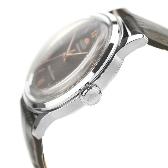 オリエント Classic Orient Bambino 自動巻き 腕時計 ブランド メンズ ORIENT CLASSIC RN-BB0004Y アナログ ブラウン ダークブラウン おしゃれ 防水 プレゼント 男性 実用的