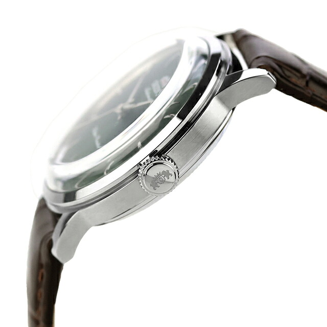 オリエント クラシック バンビーノ Orient Bambino 自動巻き 腕時計 ブランド メンズ ORIENT CLASSIC RN-BB0102E アナログ モスグリーン ダークブラウン おしゃれ 防水 文字盤 大きい プレゼント 男性 実用的