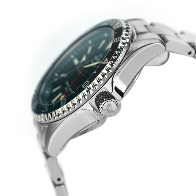 オリエント スポーツ マコ GMT 自動巻き 腕時計 ブランド メンズ ORIENT SPORTS RN-BC0002E アナログ ブルーグリーン おしゃれ 防水 プレゼント 男性 実用的