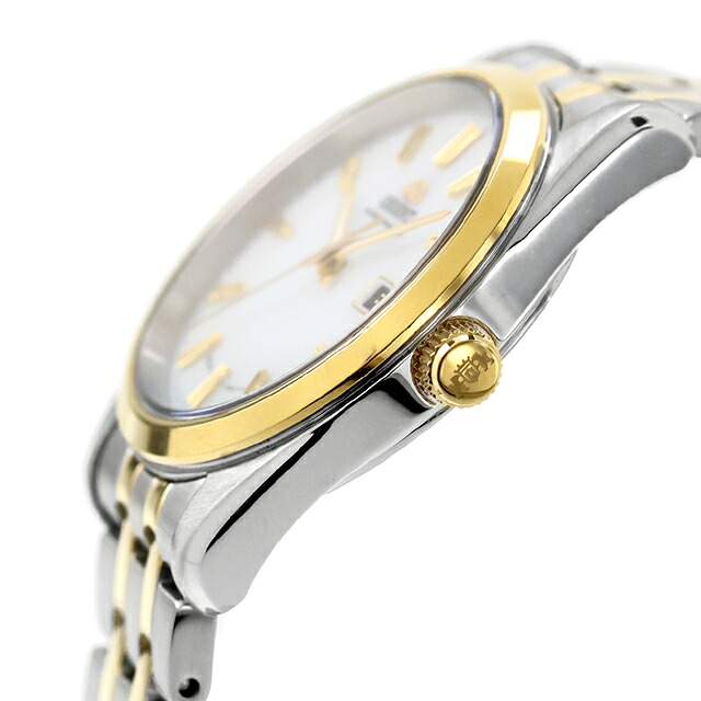 オリエント コンテンポラリー オリエント ストレット ソーラーパワード 腕時計 ブランド レディース ORIENT CONTEMPORARY RN-WG0601S アナログ ホワイト ゴールド 白 おしゃれ 防水 かわいい プレゼント 女性 実用的
