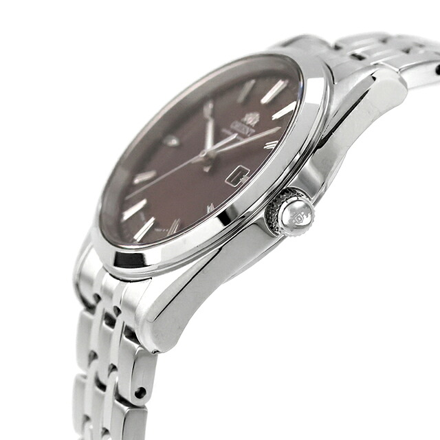 オリエント コンテンポラリー オリエント ストレット ソーラーパワード 腕時計 ブランド レディース ORIENT CONTEMPORARY RN-WG0603R アナログ ピンクブラウン おしゃれ 防水 かわいい プレゼント 女性 実用的