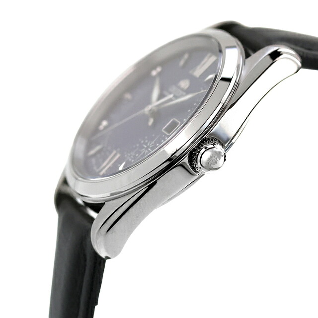 オリエント コンテンポラリー オリエント ストレット ソーラーパワード 腕時計 ブランド レディース ORIENT CONTEMPORARY RN-WG0605L アナログ ネイビー ブラック 黒 おしゃれ 防水 かわいい プレゼント 女性 実用的