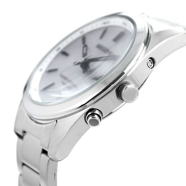 シチズン REGUNO レグノ ソーラーテック電波時計 ホワイトバーインデックス RS25-0484H 腕時計 ソーラー電波腕時計 ソーラー電波時計 時計 ブランド おしゃれ 防水 プレゼント 男性 実用的