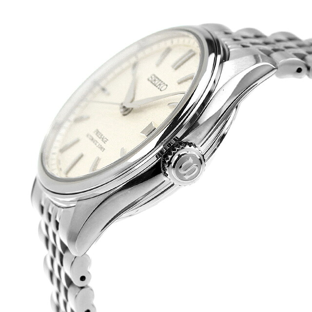セイコー プレザージュ Classic Series 自動巻き 腕時計 メンズ コアショップ専用 流通限定 SEIKO PRESAGE SARX121 アナログ オフホワイト 白 日本製 高級 ブランド おしゃれ 防水 プレゼント 男性 実用的