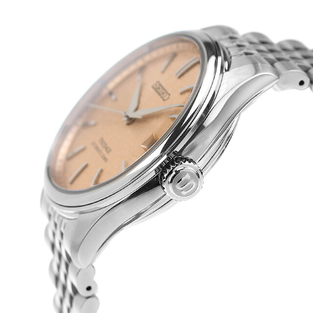 セイコー プレザージュ Classic Series 自動巻き 腕時計 メンズ コアショップ専用 流通限定 SEIKO PRESAGE SARX125 アナログ 洗柿(だいだい) 日本製 高級 ブランド おしゃれ 防水 プレゼント 男性 実用的