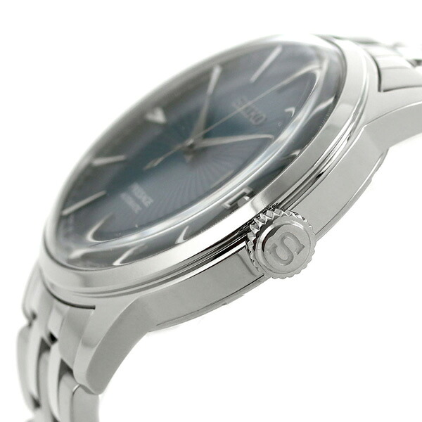 セイコー メカニカル プレザージュ Cocktail Time カクテルタイム ブルームーン 自動巻き SARY123 腕時計 メンズ ネイビー SEIKO Mechanical PRESAGE 高級 ブランド おしゃれ 防水 プレゼント 男性 実用的