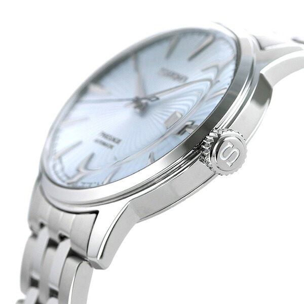 セイコー プレザージュ Cocktail Time カクテル スカイダイビング 自動巻き メンズ 腕時計 SARY161 SEIKO PRESAGE アイスブルー 高級 ブランド おしゃれ 防水 プレゼント 男性 実用的
