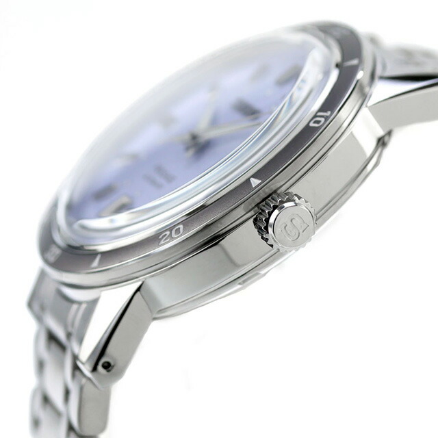 セイコー プレザージュ Style60's 自動巻き 腕時計 ブランド メンズ SEIKO PRESAGE SARY267 アナログ シルバーバイオレット 日本製 高級 おしゃれ 防水 プレゼント 男性 実用的