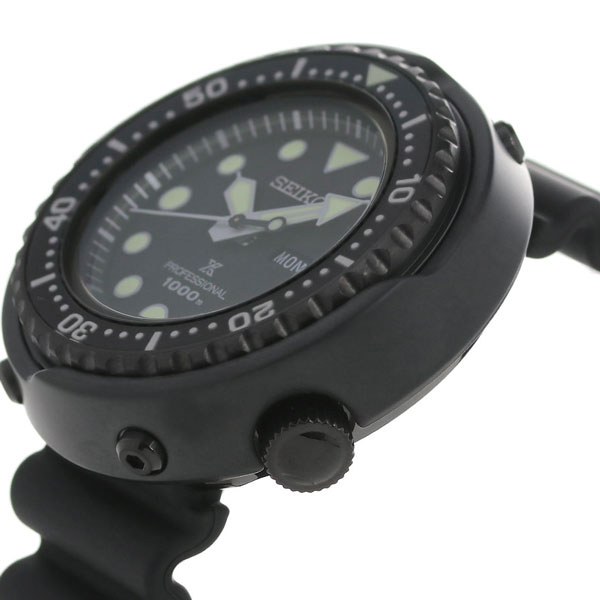 セイコー プロスペックス ダイバーズ ツナ缶 チタン 流通限定モデル メンズ 腕時計 SBBN047 SEIKO PROSPEX ダイバーズウォッチ オールブラック ブランド おしゃれ 防水 文字盤 大きい プレゼント 男性 実用的