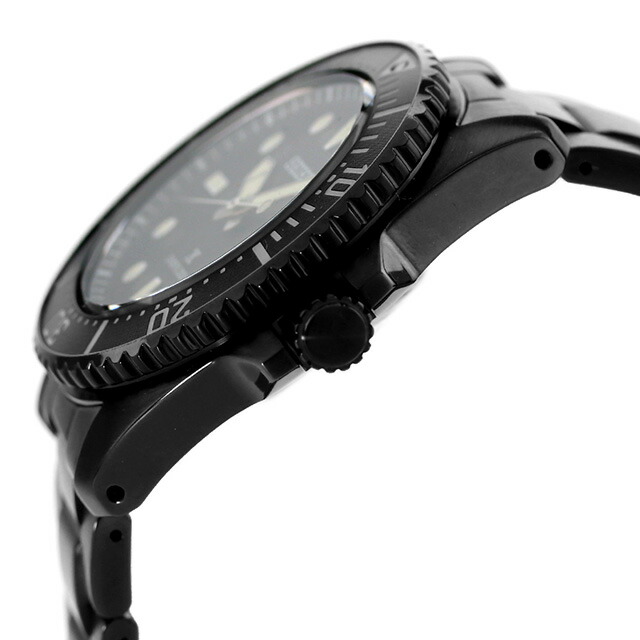 セイコー プロスペックス ダイバースキューバ ソーラー 腕時計 メンズ ダイバーズウォッチ SEIKO PROSPEX SBDJ065 アナログ オールブラック 黒 ブランド おしゃれ 防水 文字盤 大きい プレゼント 男性 実用的