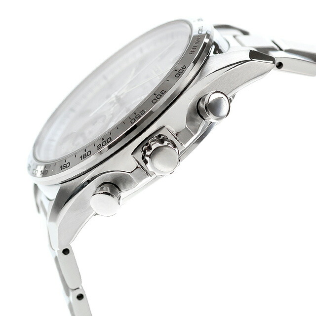 セイコーセレクション Sシリーズ ソーラー 腕時計 ブランド メンズ クロノグラフ SEIKO SELECTION SBPY179 アナログ ホワイト 白 おしゃれ 防水 プレゼント 男性 実用的