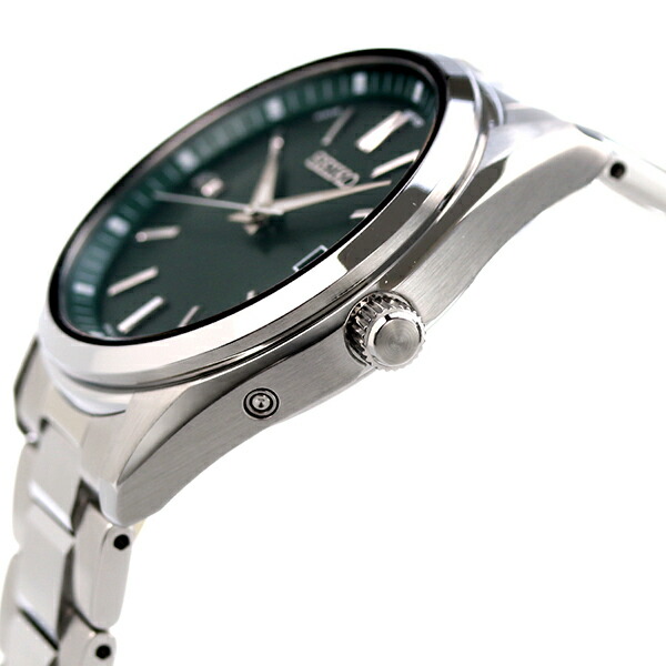 セイコーセレクション 流通限定モデル 日本製 電波ソーラー メンズ 腕時計 ソーラー電波腕時計 ソーラー電波時計 SBTM319 SEIKO SELECTION グリーン ブランド おしゃれ 防水 プレゼント 男性 実用的