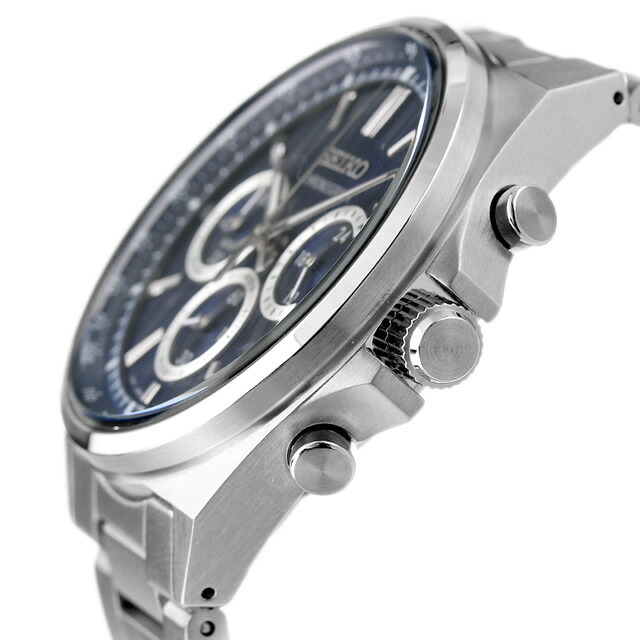 セイコーセレクション Sシリーズ クオーツ 腕時計 メンズ 流通限定モデル クロノグラフ SEIKO SELECTION SBTR033 アナログ ブルー ブランド おしゃれ 防水 プレゼント 男性 実用的