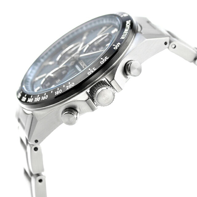 セイコーセレクション Sシリーズ クロノグラフ クオーツ 腕時計 メンズ 流通限定 SEIKO SELECTION SBTR041 アナログ ブルー ブランド おしゃれ 防水 プレゼント 男性 実用的