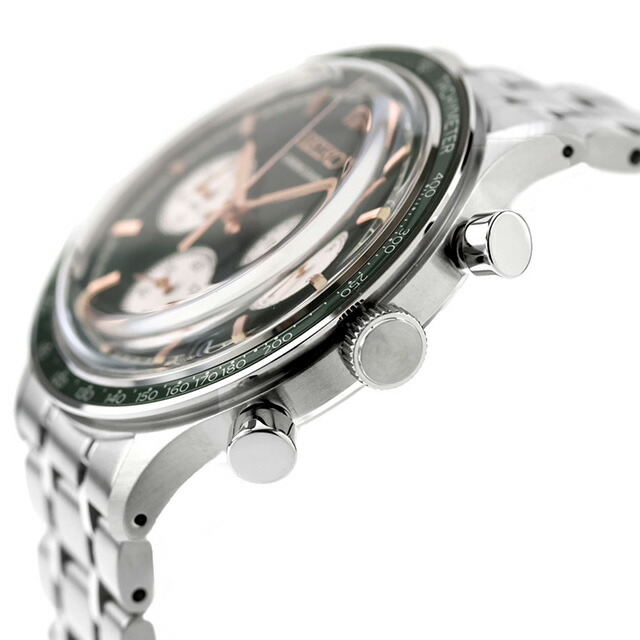 セイコーセレクション クォーツ 電池式 腕時計 ブランド メンズ クロノグラフ SEIKO SELECTION SBTR057 アナログ グリーン おしゃれ 防水 プレゼント 男性 実用的