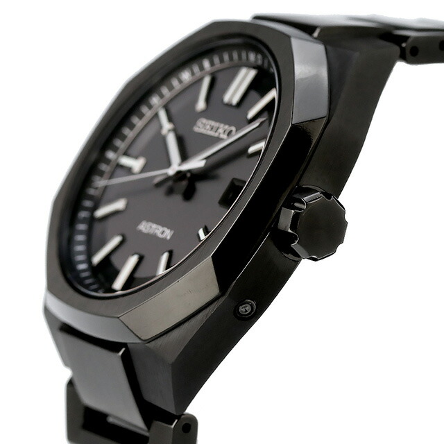 セイコー アストロン NEXTER 3rd Collection ソーラー電波 電波ソーラー 腕時計 メンズ チタン SEIKO ASTRON SBXY083 アナログ ブラック 黒 日本製 高級 ブランド おしゃれ 防水 文字盤 大きい プレゼント 男性 実用的