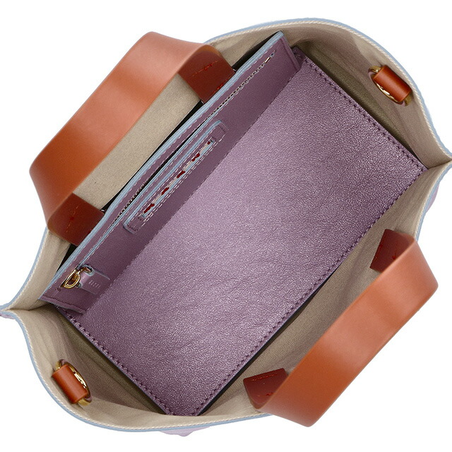 マルニ ハンドバッグ レディース ブランド MARNI SHMP0040Q0-P2644 パープル／ブルー 軽量 小さめ 手提げ 高級 おしゃれ プレゼント 女性 実用的 かわいい