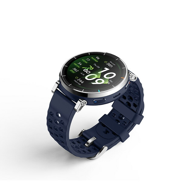 アマズフィット アクティブ 3 プレミアム 充電式クォーツ スマートウォッチ ブランド メンズ レディース ランニングウォッチ Bluetooth Amazfit SP170082-C116 デジタル ブラック ネイビー 黒