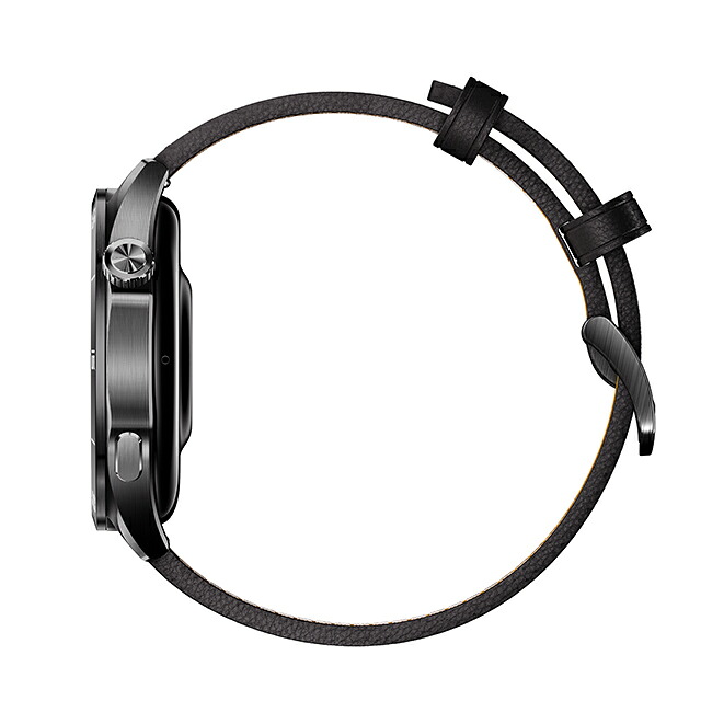 ミブロ Watch GT ダークターニッシュ 充電式クォーツ スマートウォッチ ブランド メンズ Bluetooth 替えベルト mibro SP380017-C240 デジタル ブラック 黒