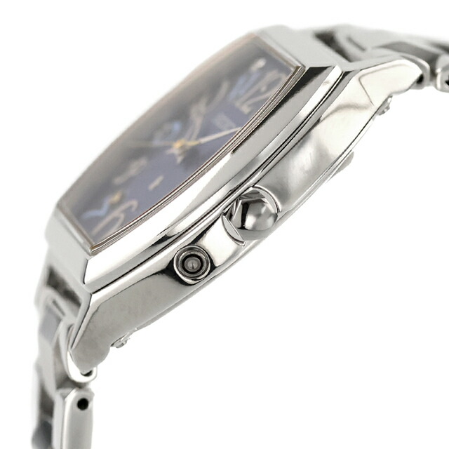 セイコー ルキア Happy Collection Made With Liberty Fabric Limited Edition 電波ソーラー 腕時計 ブランド レディース チタン 数量限定 替えベルト SEIKO LUKIA SSQW103 アナログ おしゃれ 防水 軽い 華奢 かわいい プレゼント 女性 実用的