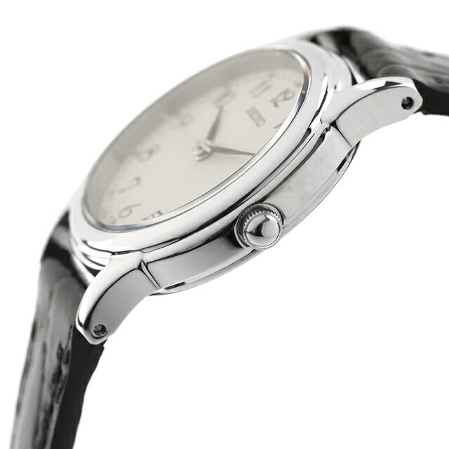 セイコーセレクション スピリット クオーツ 腕時計 レディース SEIKO SELECTION STTC005 アナログ ホワイト ブラック 黒 日本製 ブランド おしゃれ 防水 軽い 華奢 かわいい プレゼント 女性 実用的