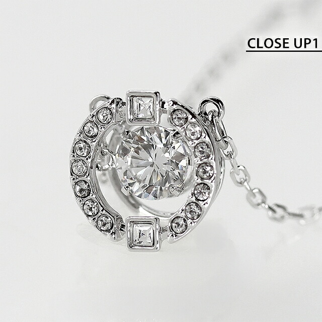 スワロフスキー ネックレス レディース ブランド SWAROVSKI Una ペンダント スワロフスキー 5286137 シルバー アクセサリー
