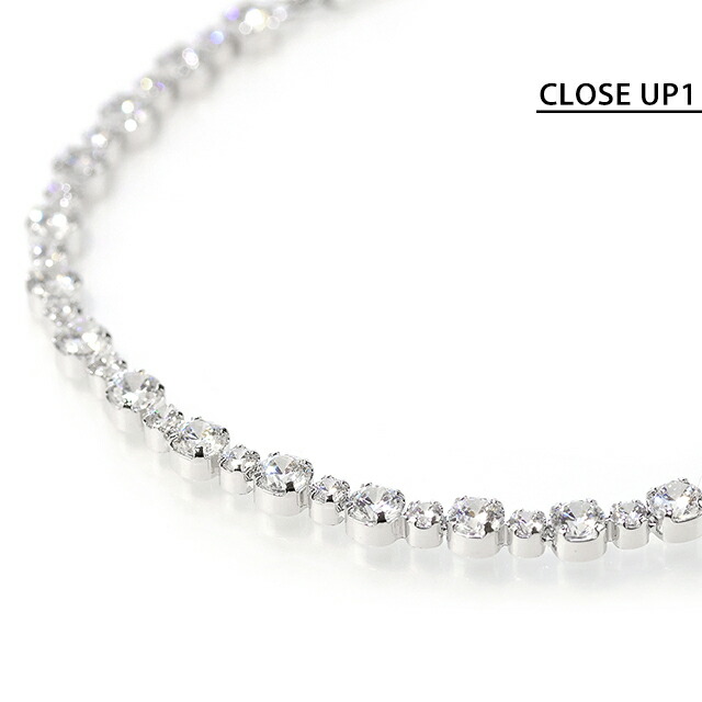 スワロフスキー ブレスレット レディース ブランド SWAROVSKI Matrix Tennis スワロフスキー 5677813 シルバー アクセサリー