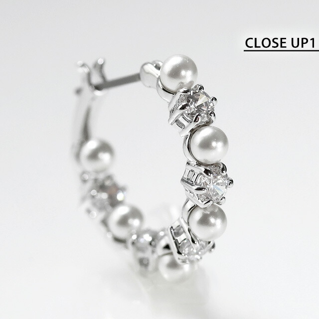 スワロフスキー ピアス レディース ブランド SWAROVSKI Matrix フープ スワロフスキー 両耳用 5709256 シルバー アクセサリー