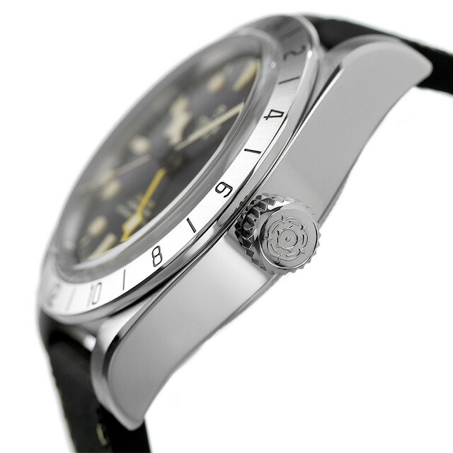 チューダー チュードル ブラックベイ プロ 自動巻き 腕時計 メンズ 革ベルト TUDOR M79470-0003 アナログ ブラック 黒 スイス製 ブランド おしゃれ 防水 プレゼント 男性 実用的