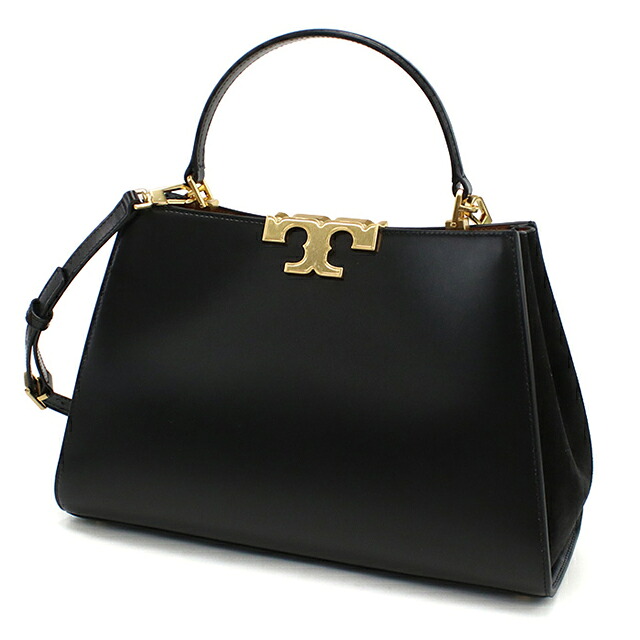 トリーバーチ ハンドバッグ レディース ブランド Tory Burch ELEANOR 137312 ブラック 軽量 小さめ 手提げ 高級 おしゃれ プレゼント 女性 実用的 かわいい