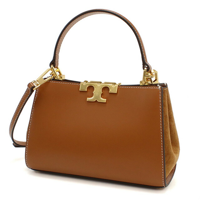 トリーバーチ ハンドバッグ レディース TORY BURCH ELEANOR 154816 WHISKEY ブラウン系 バッグ 軽量 小さめ 手提げ ブランド 高級 おしゃれ プレゼント 女性 実用的 かわいい