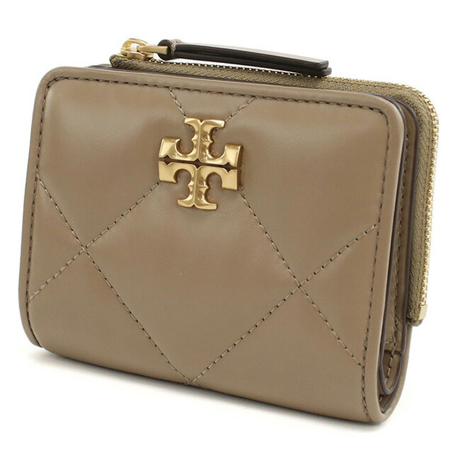 トリーバーチ 二折財布小銭入付き レディース ブランド Tory Burch レザー 154990 ブラウン 財布