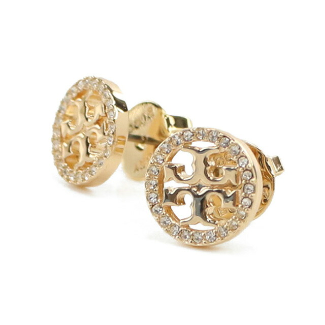 トリーバーチ ピアス レディース TORY BURCH MILLER PAVE 53422 GOLD/CRYSTAL アクセサリー ジュエリー ブランド 高級 おしゃれ プレゼント 女性 実用的 かわいい