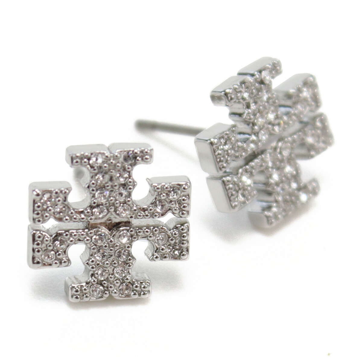 トリーバーチ ピアス レディース TORY BURCH メタル 53423 TORY SILVER シルバー系 ジュエリーアクセサリー