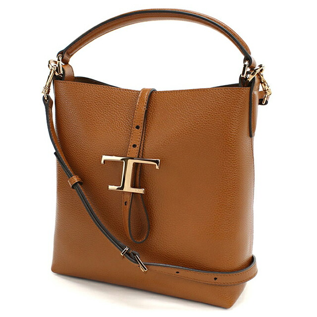 トッズ ショルダーバッグ レディース ブランド TOD'S 2WAY レザー XBWTSEK0100 ブラウン 斜めがけ 高級 おしゃれ プレゼント 女性 実用的 かわいい