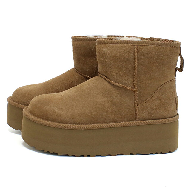 アグ ブーツ レディース ブランド UGG CLASSIC MINI PLATFORM 1134991 ベージュ シューズ 選べるモデル