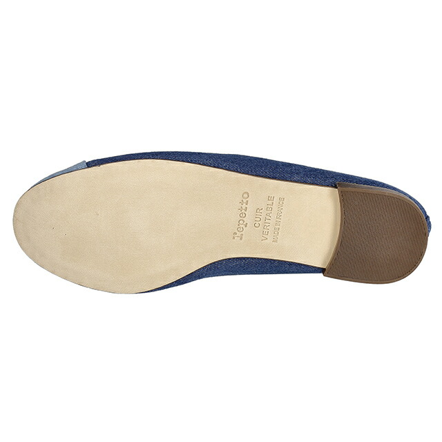 レペット ドレスシューズ レディース ブランド Repetto レザー FRANCE V639JEAN 1473 ブルー シューズ