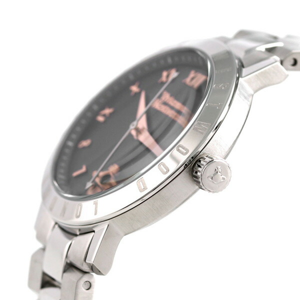 ヴィヴィアン 時計 レディース ブルームズベリー 34mm VV152NVSL Vivienne Westwood ダークネイビー 腕時計 ブランド おしゃれ 防水 かわいい プレゼント 女性 実用的