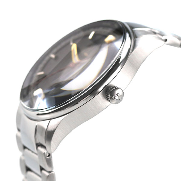 ヴィヴィアンウエストウッド 時計 クランボーン 40mm 日付表示 クオーツ メンズ 腕時計 VV207BKSL Vivienne ブラック ブランド おしゃれ 防水 プレゼント 男性 実用的