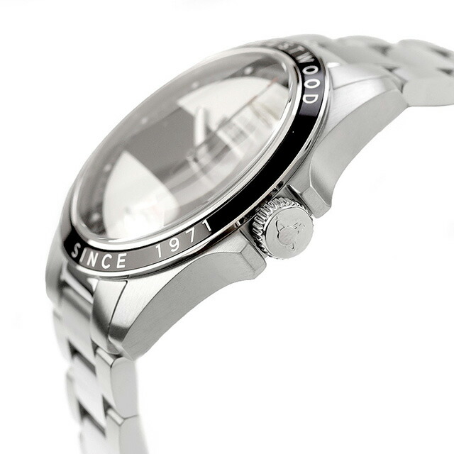 ヴィヴィアン ウエストウッド ブラックウォール クォーツ 電池式 腕時計 ブランド メンズ Vivienne Westwood VV293BKSL アナログ ブラック ホワイト 黒 おしゃれ 防水 プレゼント 男性 実用的