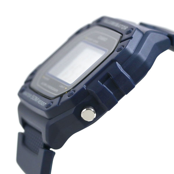 カシオ チープカシオ デジタル ネイビー 海外モデル メンズ レディース 腕時計 W-218H-2AVDF CASIO アウトドア チプカシ 時計 ブランド おしゃれ 防水 小さい 軽い かわいい プレゼント 実用的