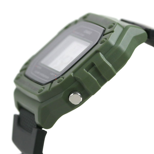 カシオ チープカシオ デジタル グリーン 海外モデル メンズ レディース 腕時計 W-218H-3AVDF CASIO アウトドア チプカシ 時計 ブランド おしゃれ 防水 小さい 軽い かわいい プレゼント 実用的