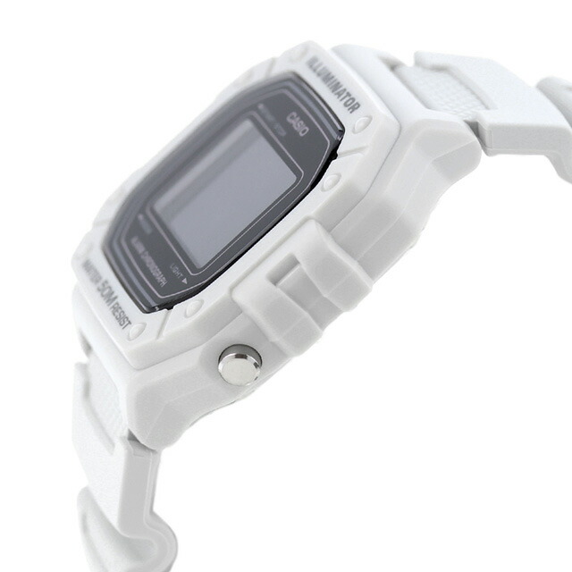 カシオ チープカシオ CASIO アウトドア クォーツ 電池式 W-218H-8BV スタンダード 海外モデル ユニセックス チプカシ メンズ レディース 腕時計 ブランド カシオ CASIO アウトドア デジタル ブラック ライトグレー 黒 おしゃれ 防水 かわいい プレゼント 実用的