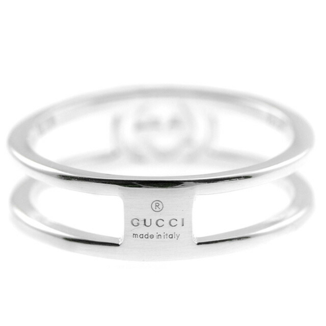 グッチ GUCCI インターロッキングG レディース メンズ リング 指輪 21号 298036 J8400 8106 21 シルバー