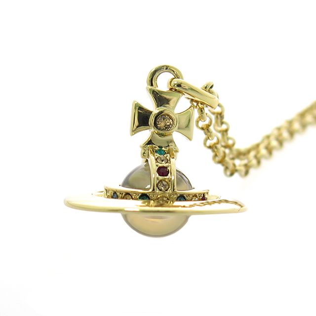 ヴィヴィアンウエストウッド VIVIENNE WESTWOOD ネックレス レディース 63020097-R001 752014B-2 ゴールド ゴールド