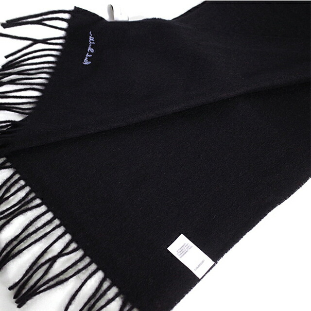 ポールスミス PAUL SMITH マフラー M1A-933D-AS04-79 メンズ ブラック ブランド