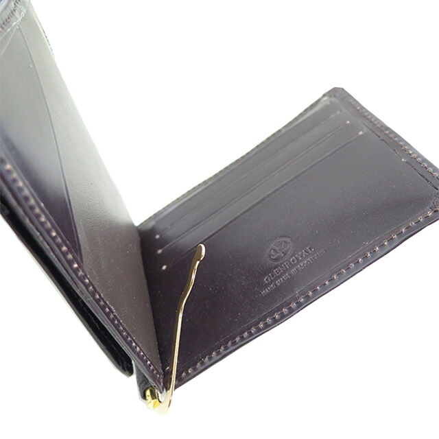 グレンロイヤル GLEN ROYAL 二つ折り財布 コンパクト メンズ レディース 03-6164-CIGER ダークブラウン ウォレット ブランド 高級 おしゃれ プレゼント 実用的